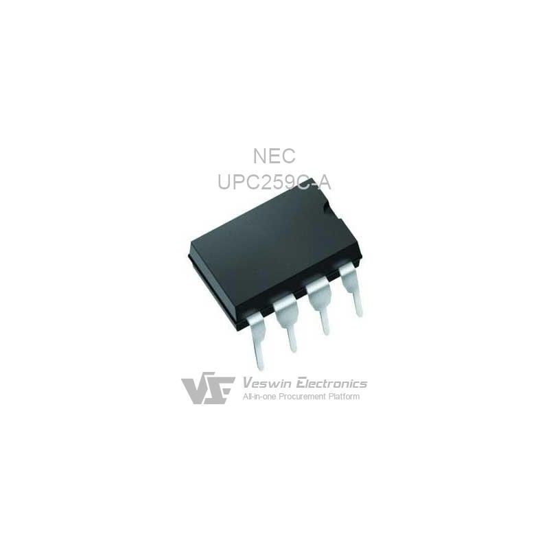 uPC259C - DIP-8, High-Performance Dual Operational Amplifier, 10MHz Gain Bandwidth
