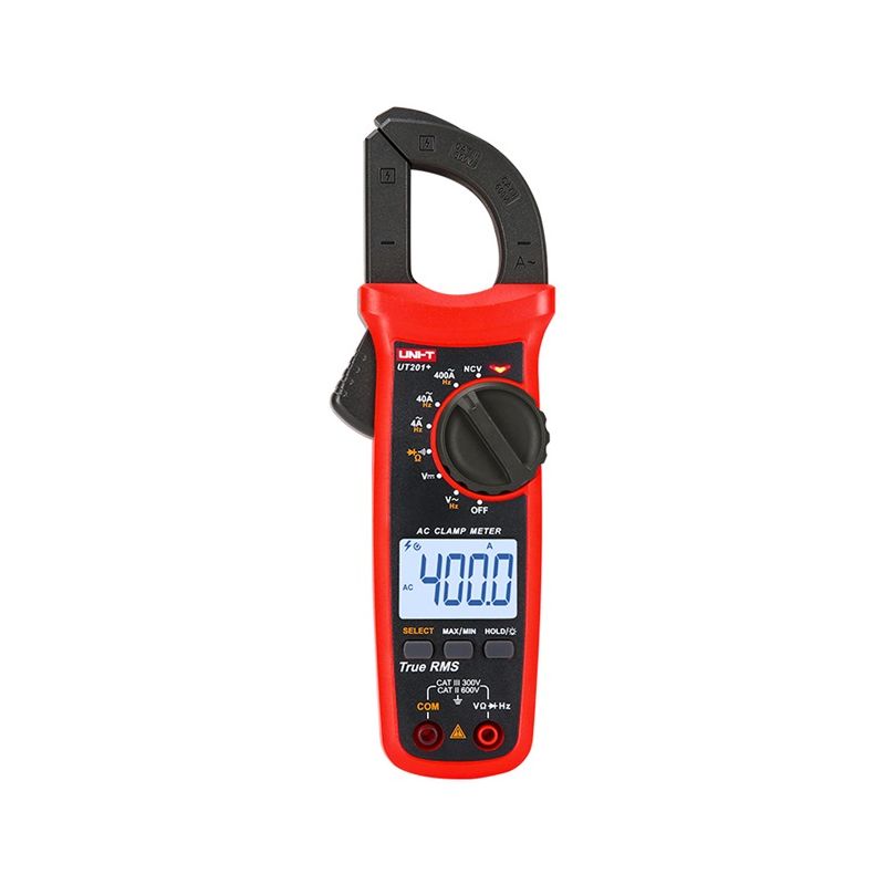 Uni-T UT201 Digital Clamp Meter 400 A;200 mV-600 V