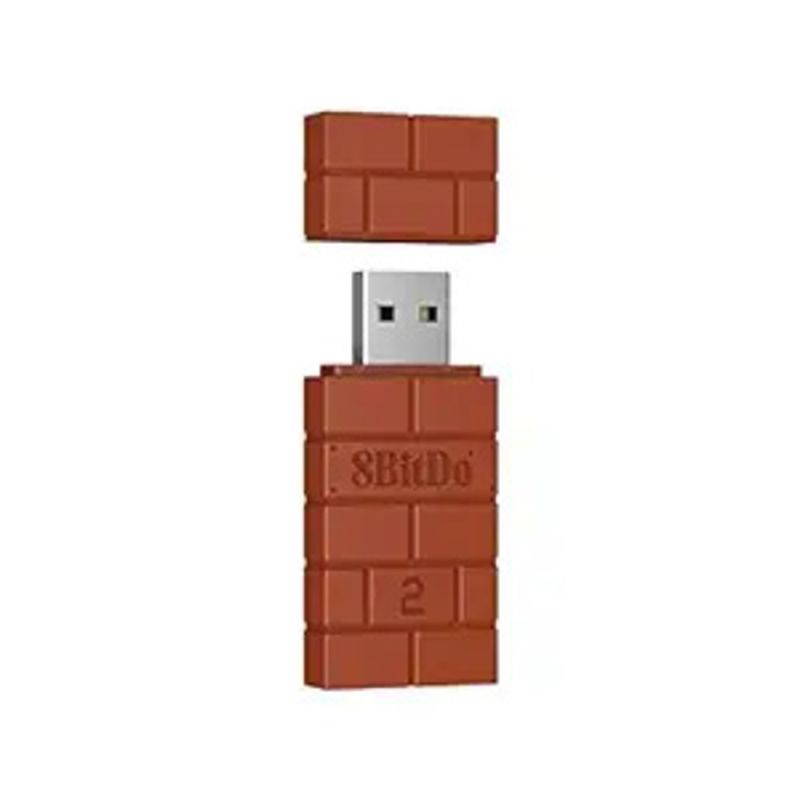 83DC01 8BitDo USB Wireless Adapter 2 Brown