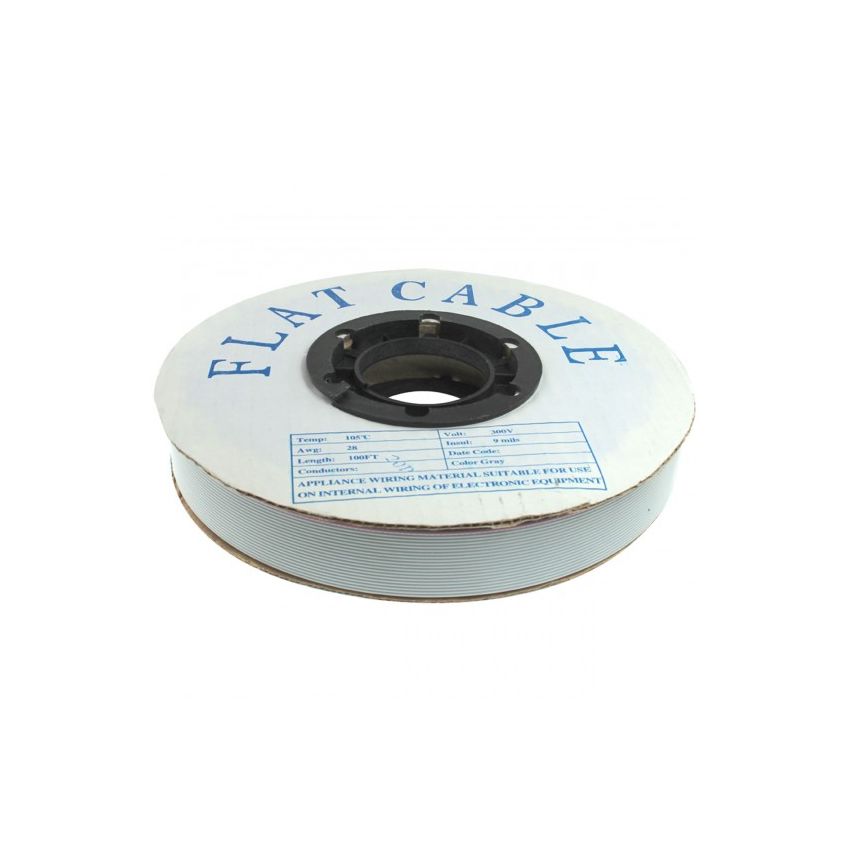 Ribbon Cable,Grey, 28AWG,20-Pin,1M