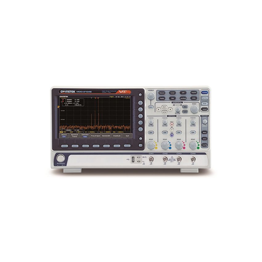 GW Instek ,MDO-2104EG ,Mixed-Domain Oscilloscope - 100MHz, 4 Channels