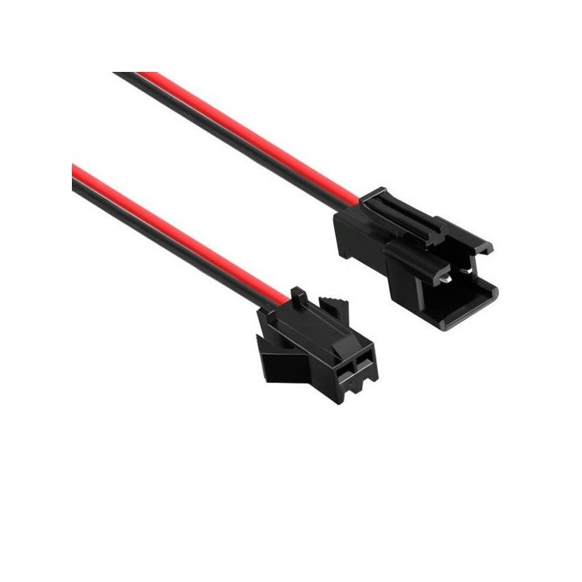 JST-SM,Connector with Wire,M/F,1SET,2-Pin
