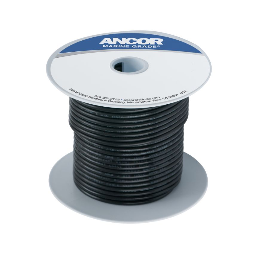 Anchor Marine Grade Primary Wire - 14 AWG (Black) PN: 214056
