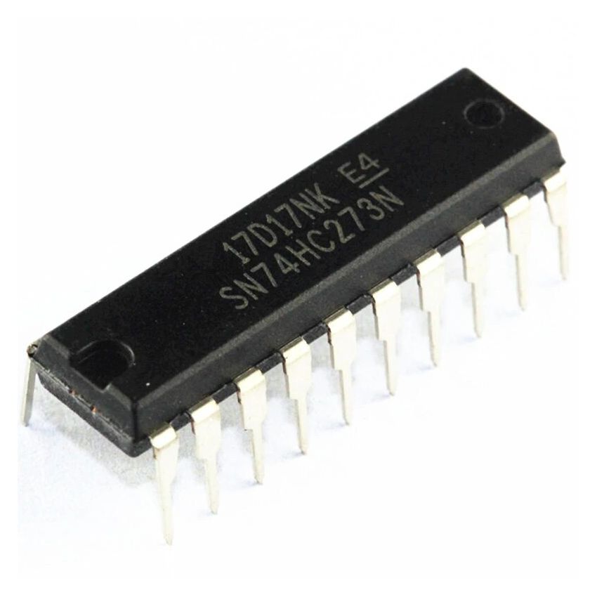 SN74HC273N, Octal D-Type Flip-Flop with Clear - 20-Pin PDIP