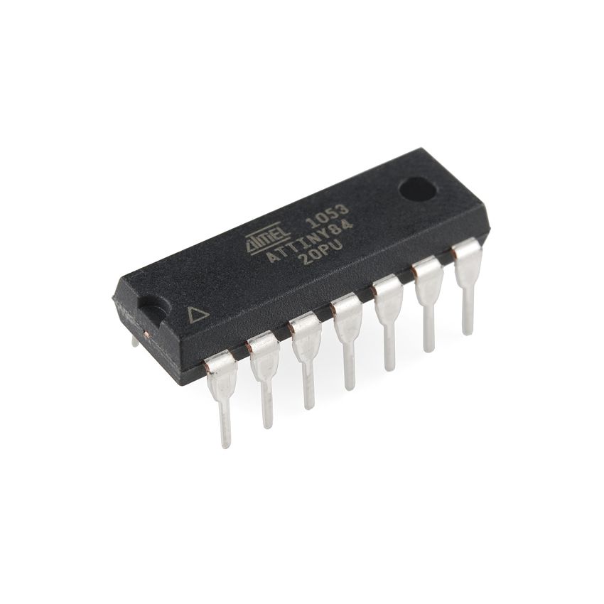 ATtiny84A - DIP 8-bit AVR Microcontroller, 4KB Flash, 12 I/O Pins