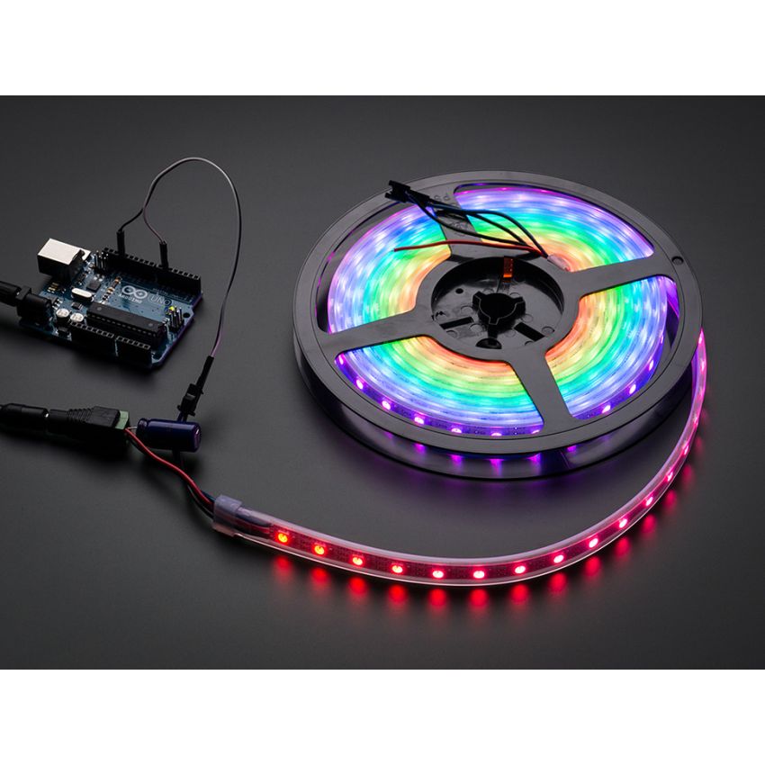NeoPixel Digital RGB LED Weatherproof Strip 60 LED