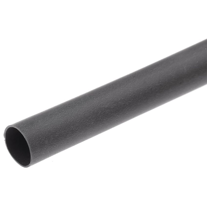 Heat Shrink Tubing, 6mm Diameter, Black