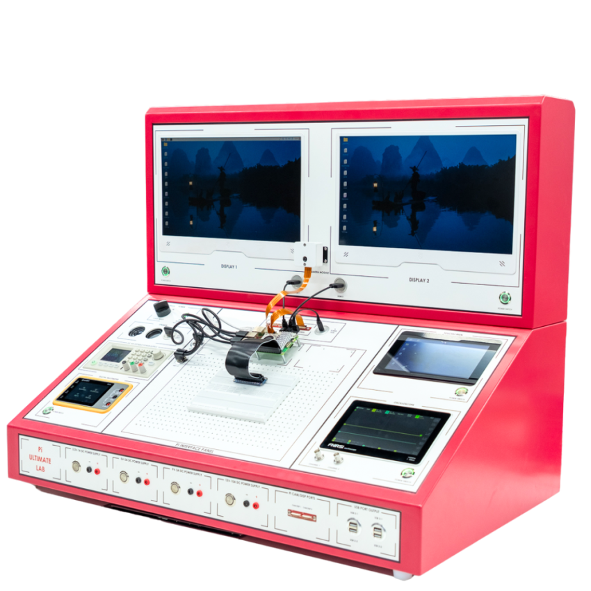 Raspberry Pi Ultimate Lab – All-In-One STEM, Electronics & IoT Workstation