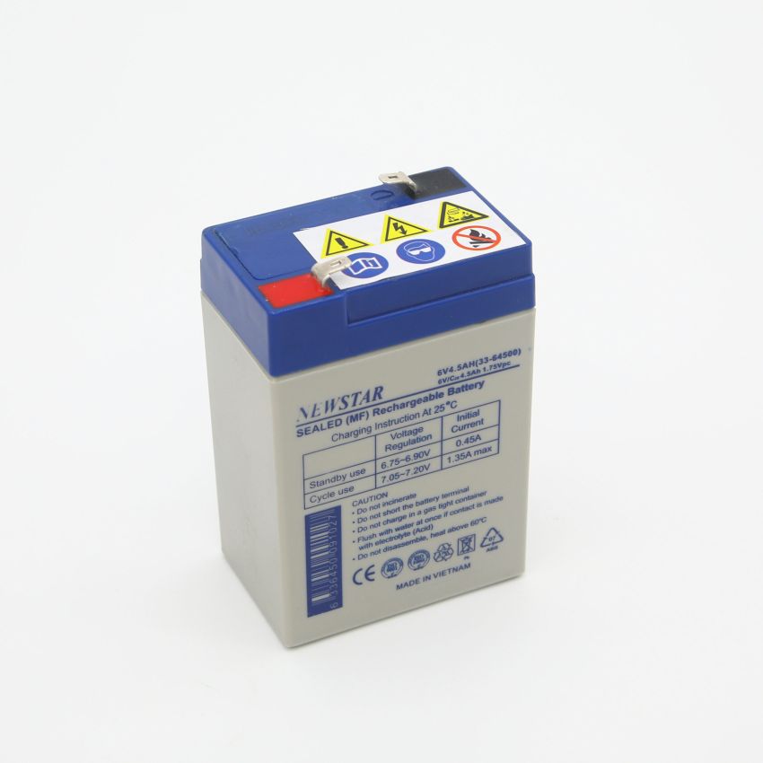 Newstar 6V, 4.5Ah Lead-Acid Battery