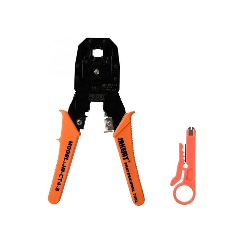 RJ-45 Passthrough Crimping Tool; Brand: JAKEMY