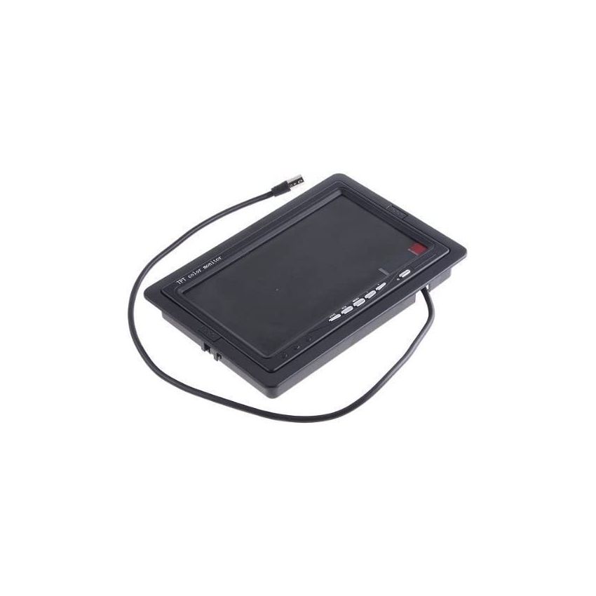 TFT Color Monitor,7-Inch,High-Resolution Display,Portable Design for CCTV & Car Rearview Systems