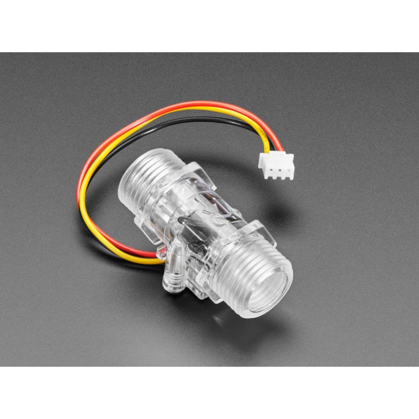 ADA5066 Clear turbine Water Flow Sensor with 3-pin