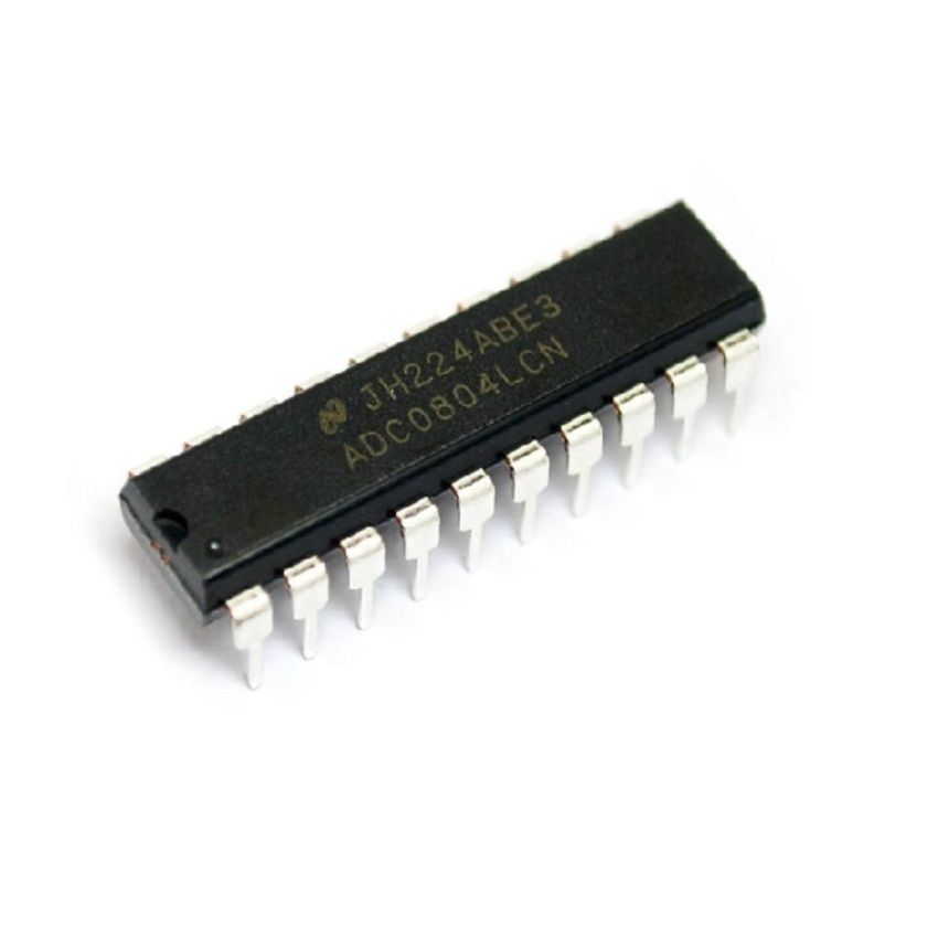 ADC0804LCN,Analog To Digital Converter,8-Bit, DIP-20,CMOS
