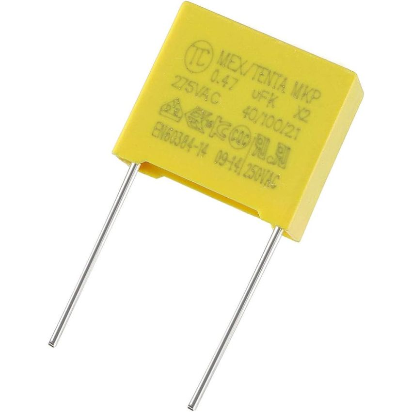 MEX/TENTA MKP ,Film Capacitor 0.47uF 275VAC X2 - Reliable EMI Suppression