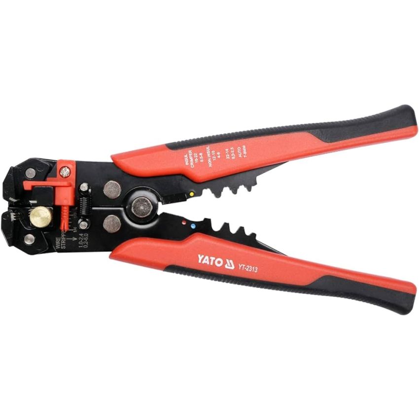 YATO Ratchet Crimping Pliers 20-8AWG 1.5-10mm2 YT-2297