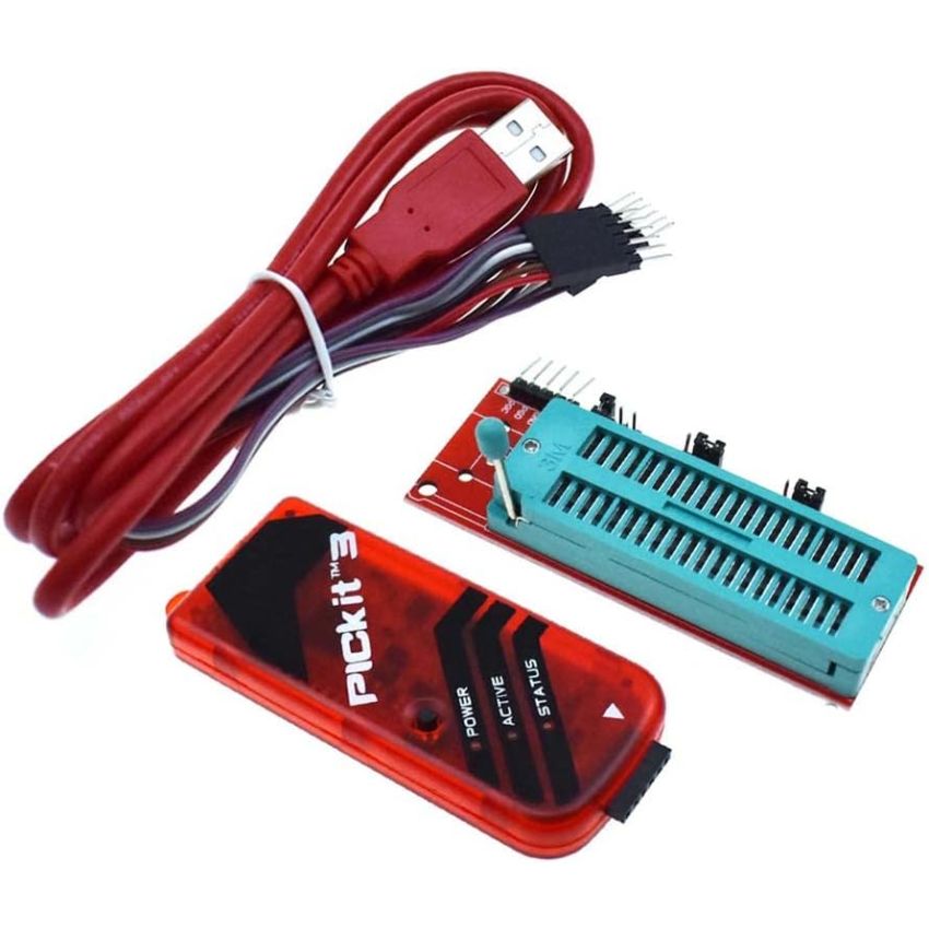 PICKIT 3 Programmer for PIC Microcontroller + Adapter