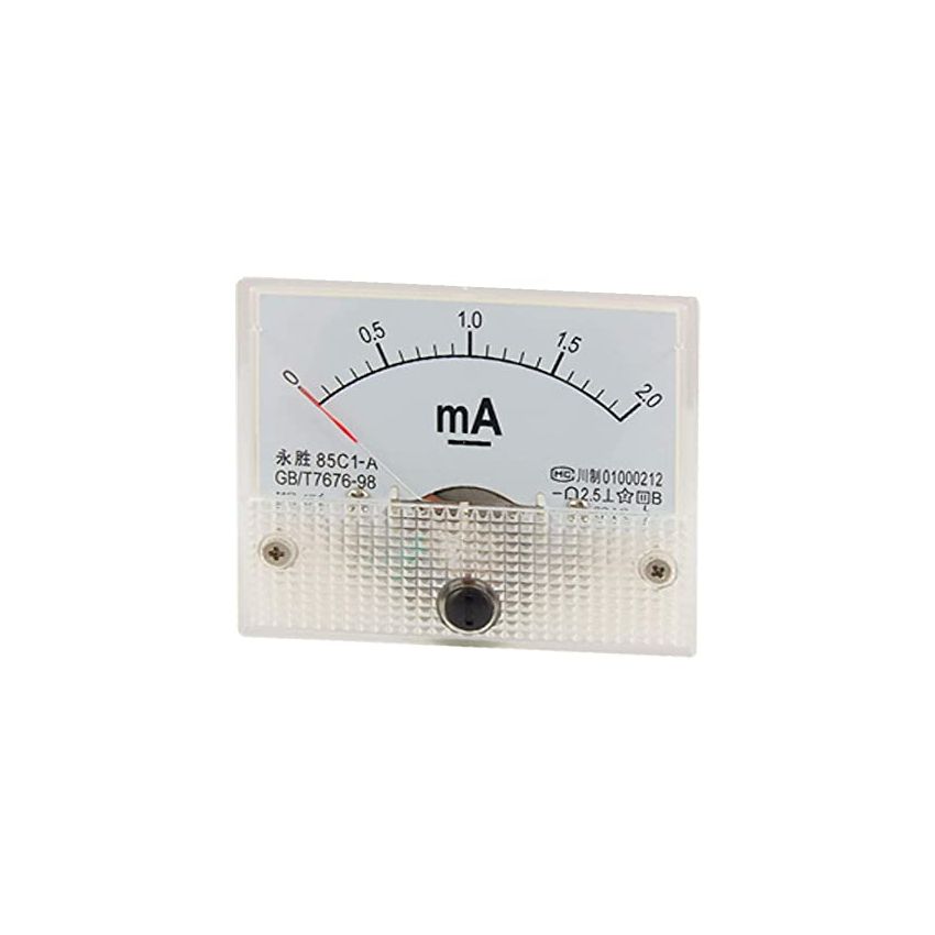 85C1/2MA,Analog Ammeter,Easy Installation