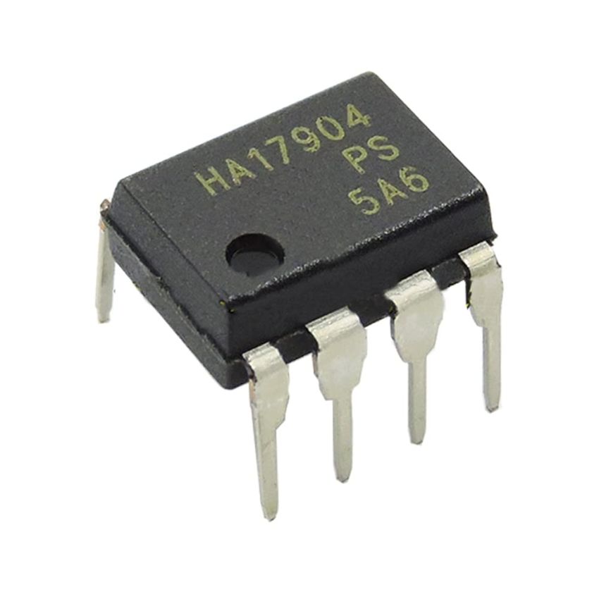 HA17904PSJ, Dual Operational Amplifier, Low Noise, DIP-8 Package