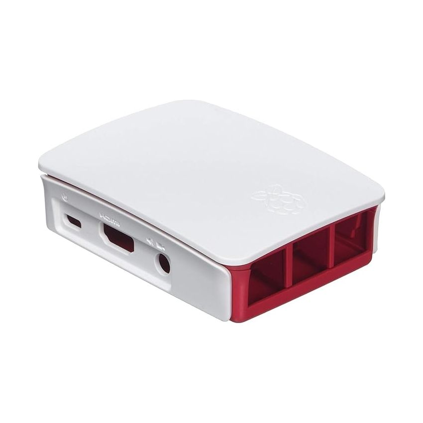 Raspberry Pi 3 Case – Red/White, Compatible with Raspberry Pi 2 & 3 Models