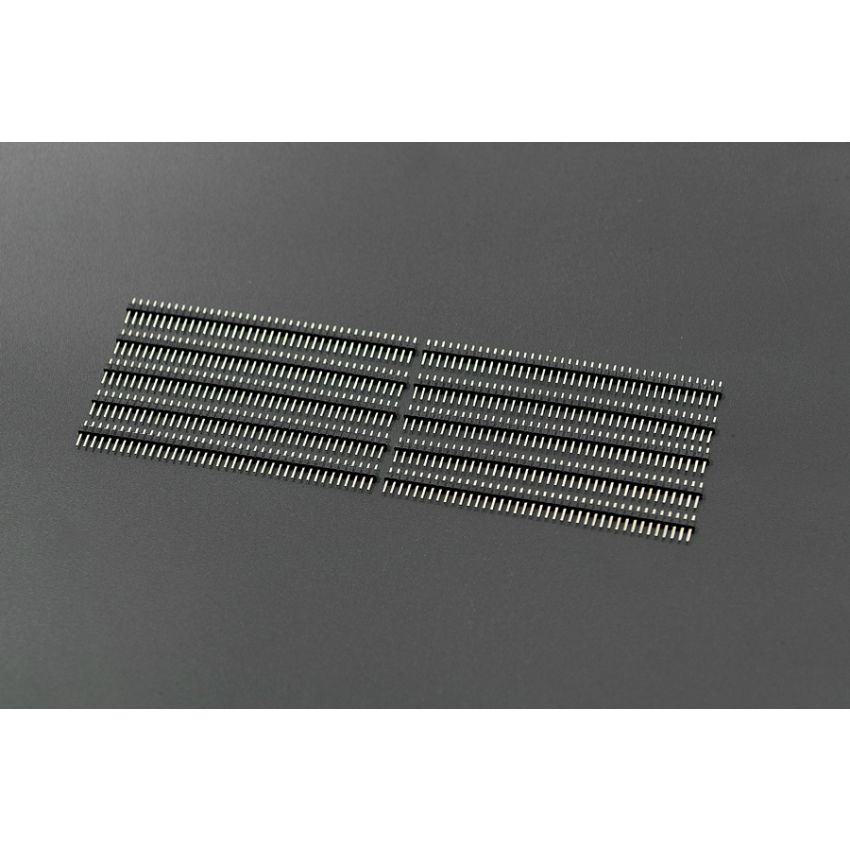 FIT0084, 0.1â€³ (2.54 mm) Arduino Male Pin Headers (Straight Black 10PCS)