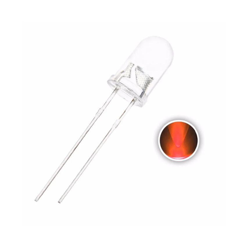 Super Bright LED, Orange,5mm