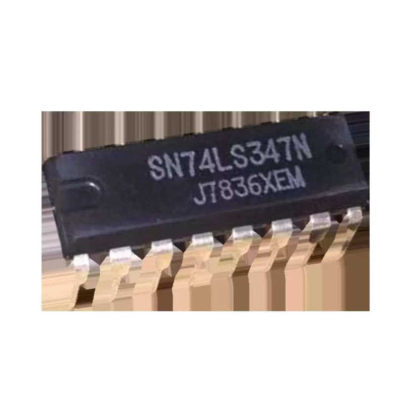 SN74LS347N,BCD-to-7 Segment Decoder,Driver, DIP-16