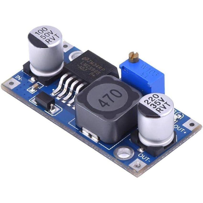 LM2596 ,DC-DC Step-Down Power Supply Module – Input 4V-35V, Output 1.25V-30V