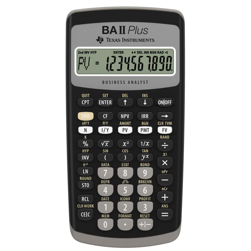Texas Instruments BAII Plus Financial Calculator/G