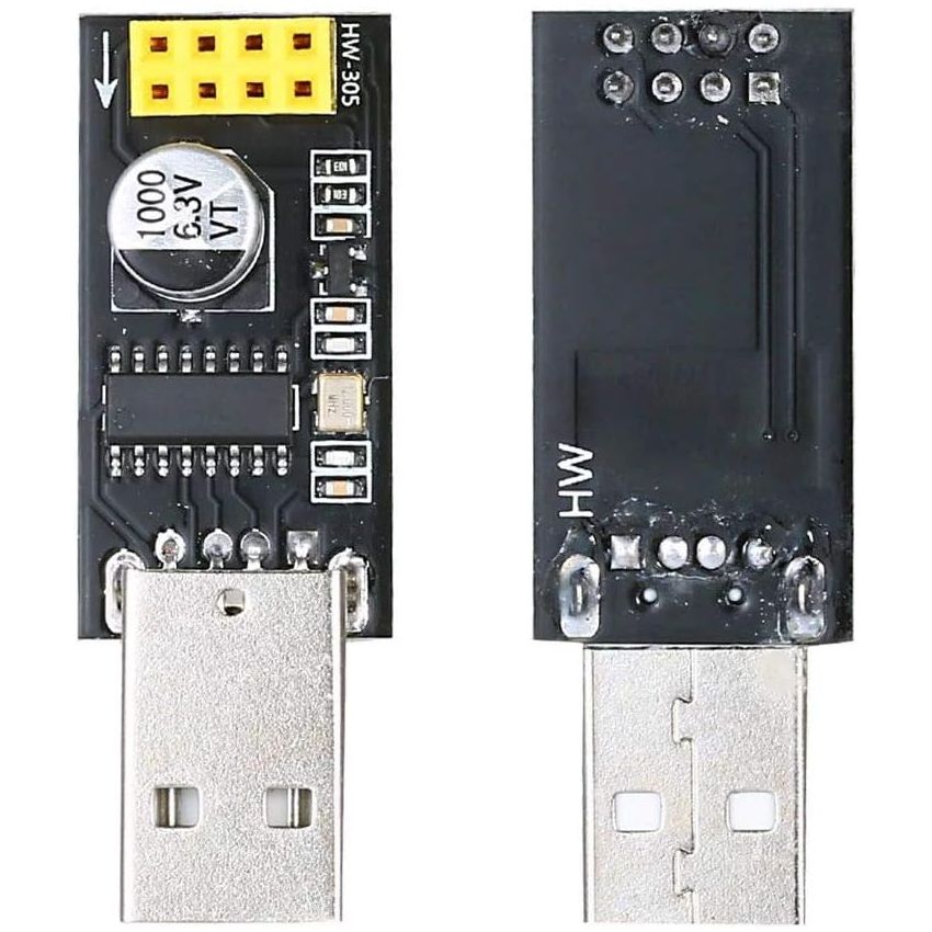 uSB to ESP8266 WiFi Module Adapter - 3.3V, Wireless Data Transmission