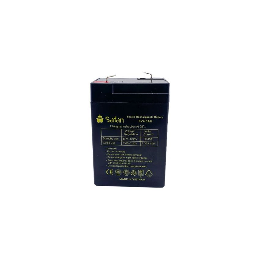 Safan 12V, 4.5Ah Lead-Acid Battery