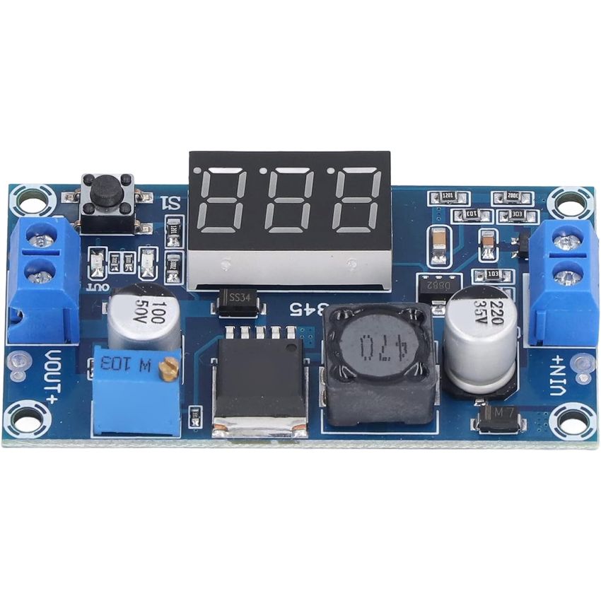 XL6009 ,DC-DC Adjustable Step-Up Power Supply Module – Input 3V-32V, Output 5V-35V