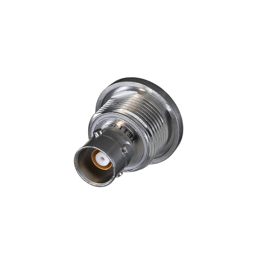 BJ75 RF / Coaxial Connector, Twinax / Triax Coaxial, Straight Bulkhead Jack, Solder, Beryllium Copper
