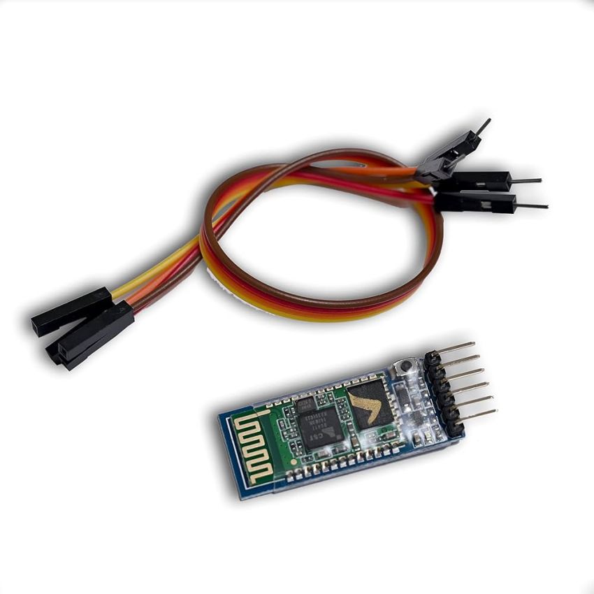 HC-05,Wireless Bluetooth Serial Transceiver Module,20cm,F/F Jumper Wires included