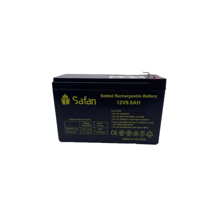 Safan 12V, 3.4Ah Lead-Acid Battery