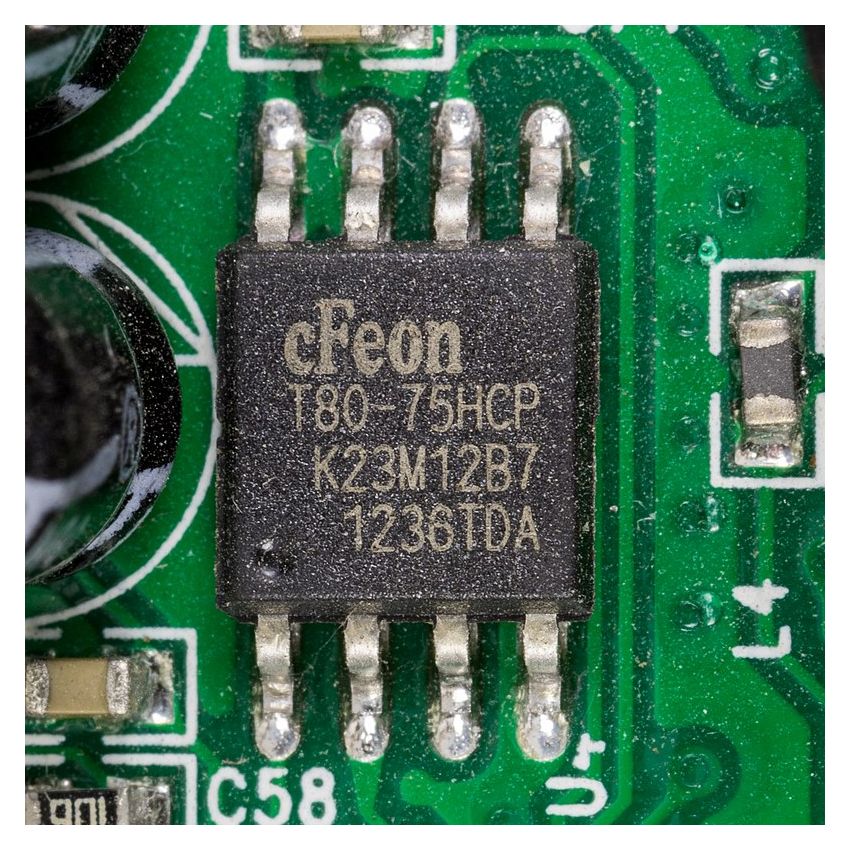 EN25T80-75HCP, 8 Mbit Serial Flash Memory, SOP-8