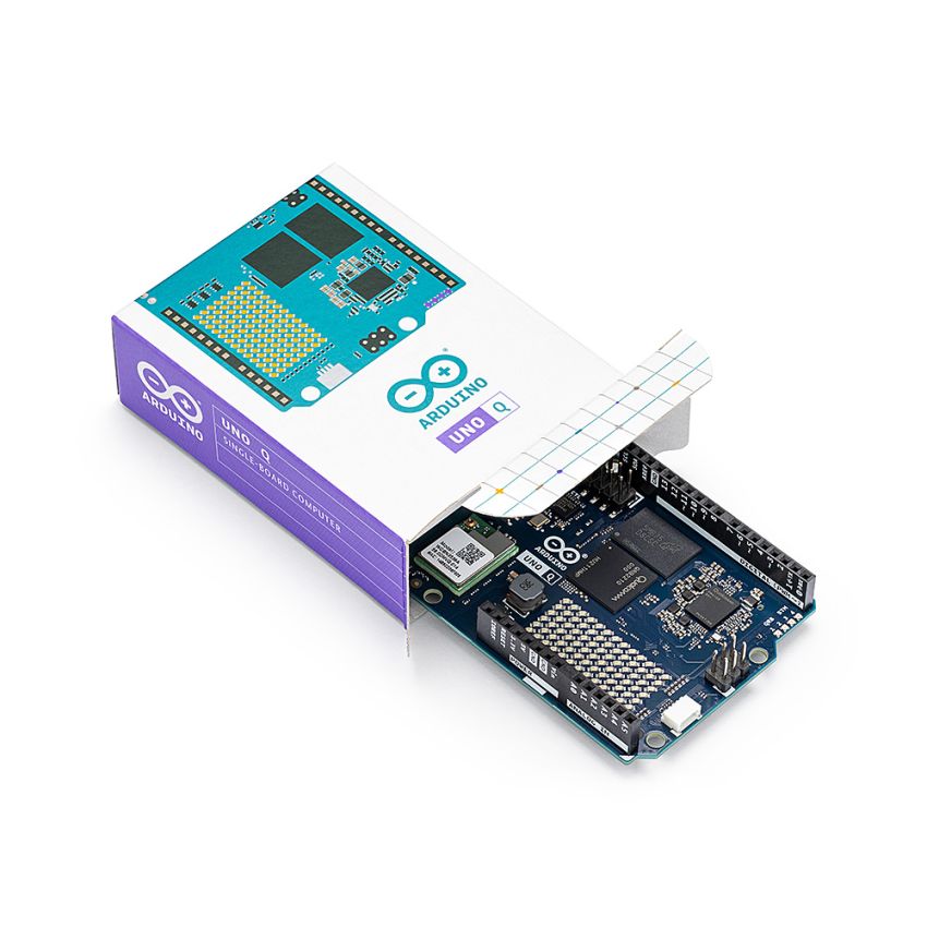 Arduino UNO Q – Hybrid AI & Real-Time Control Board with Quad-Core Cortex-A53 + STM32U585