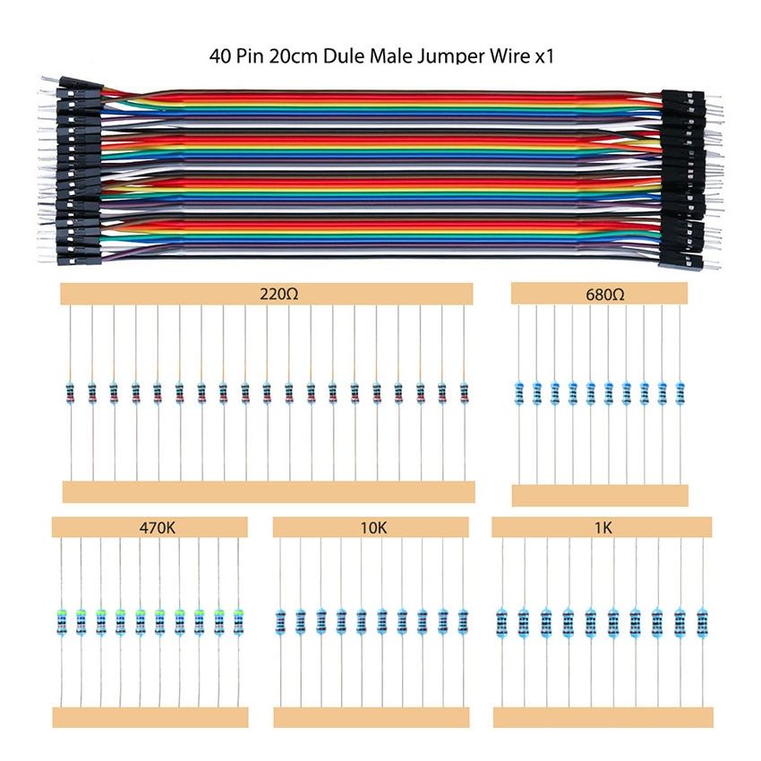 Beginner Basic Kit for Arduino – Complete Starter Kit with Guide Book