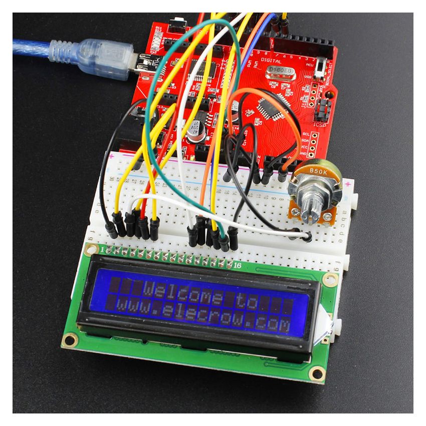 Biginner Elecrow Basic Kit for Arduino – Complete Learning Kit with Crowduino