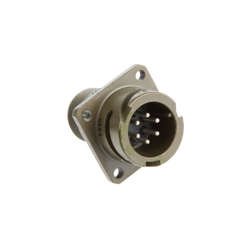 97B-3100A14S-6P 6 Way Wall Mount MIL Spec Circular Connector