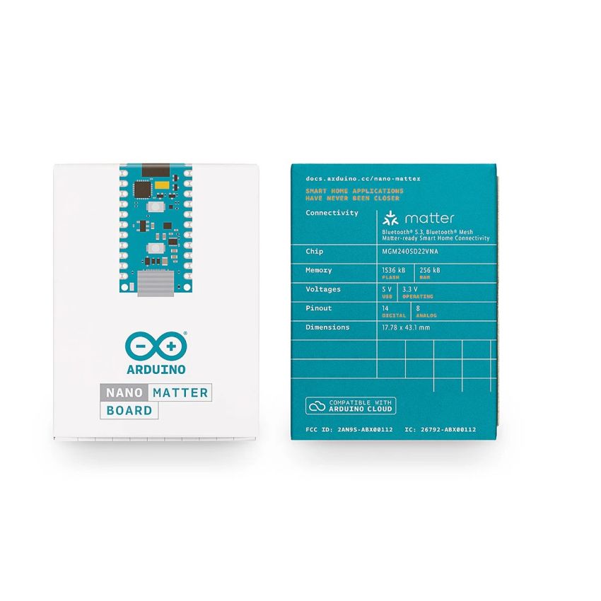 ABX00112 - Arduino Nano Matter, Thread & BLE 5.3, Arm Cortex-M33