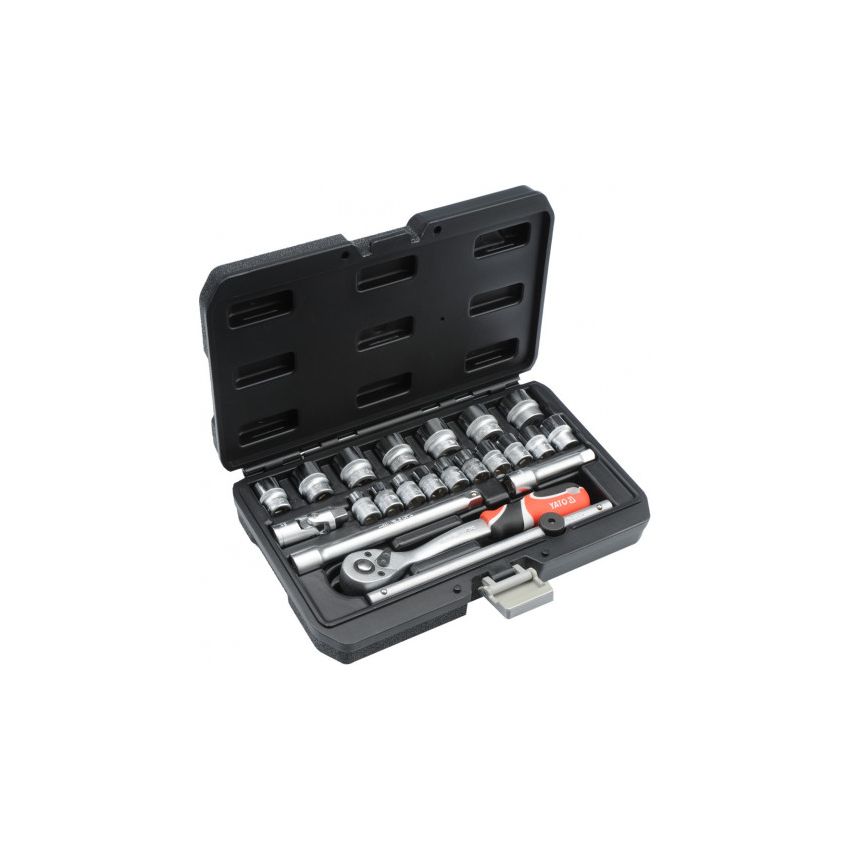 YATO Socket Set 22pcs/set 3/8