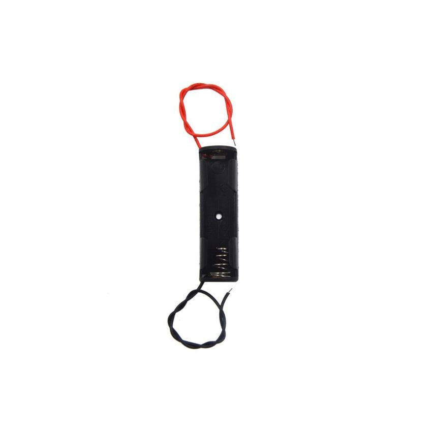 AA Battery Holder single slot with Leads,1.5V