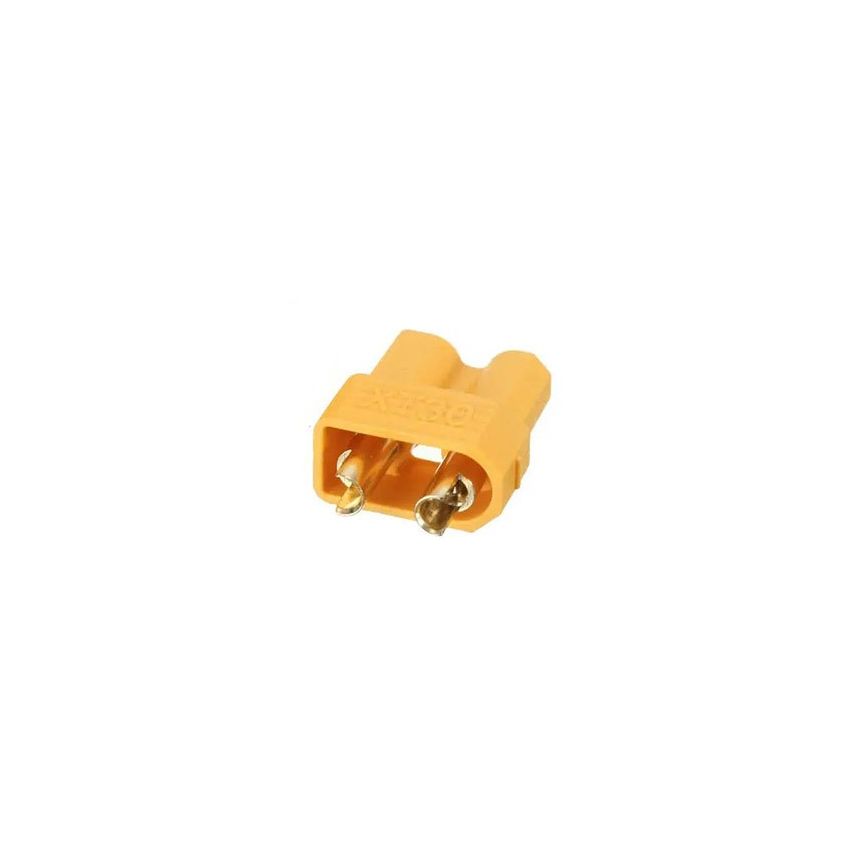 XT30 Female Connector, 2-Pin DC Plug, 15A Rated Current
