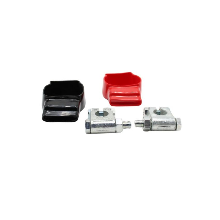Battery Terminal Clamp Connectors Kit - High Conductivity, Corrosion-Resistant.