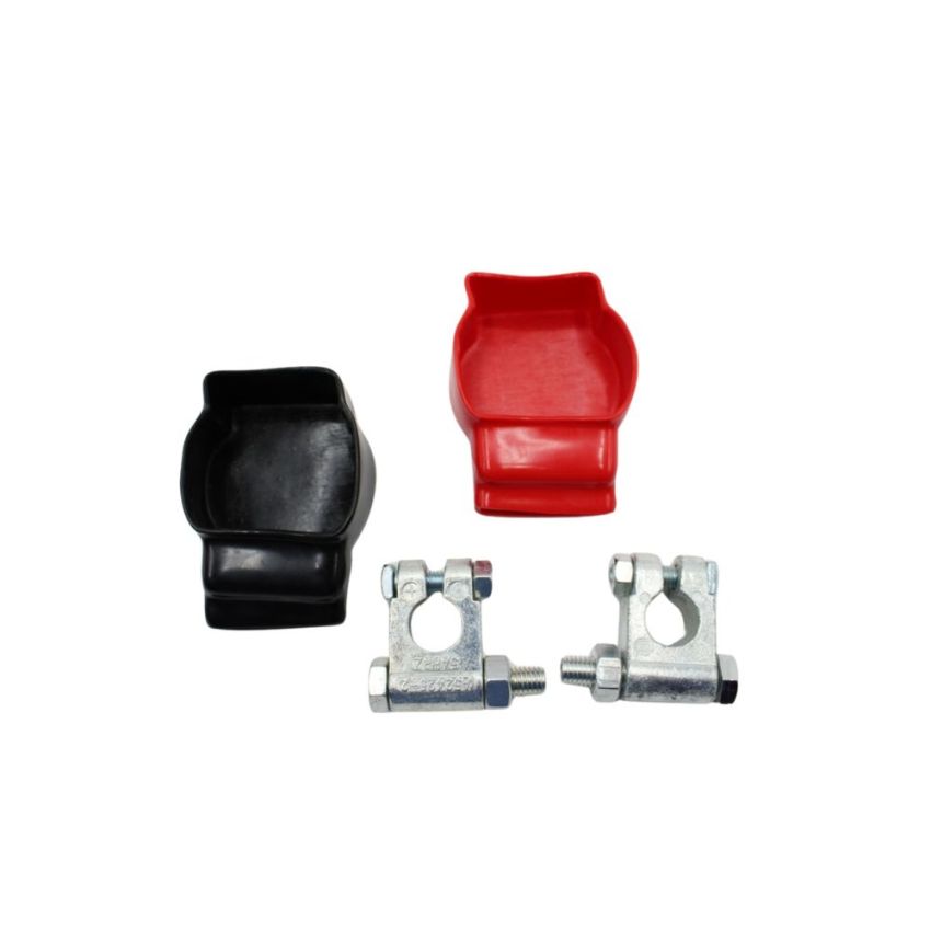 Battery Terminal Clamp Connectors Kit - High Conductivity, Corrosion-Resistant.