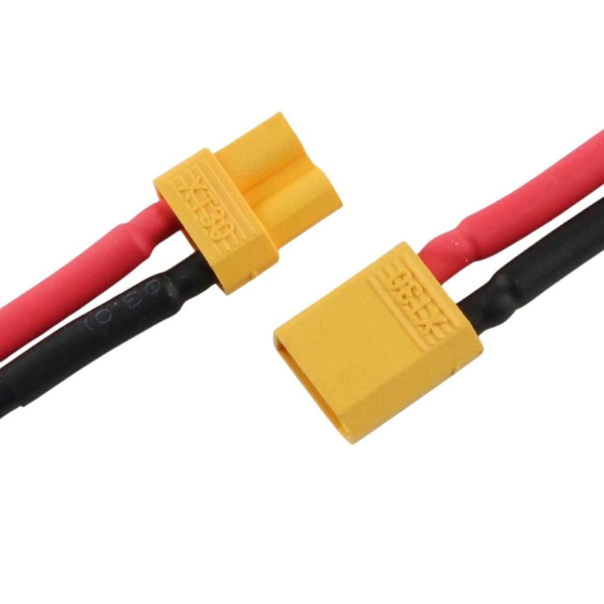 XT30 Connector with Wire M/F - High Efficiency, Secure Connection