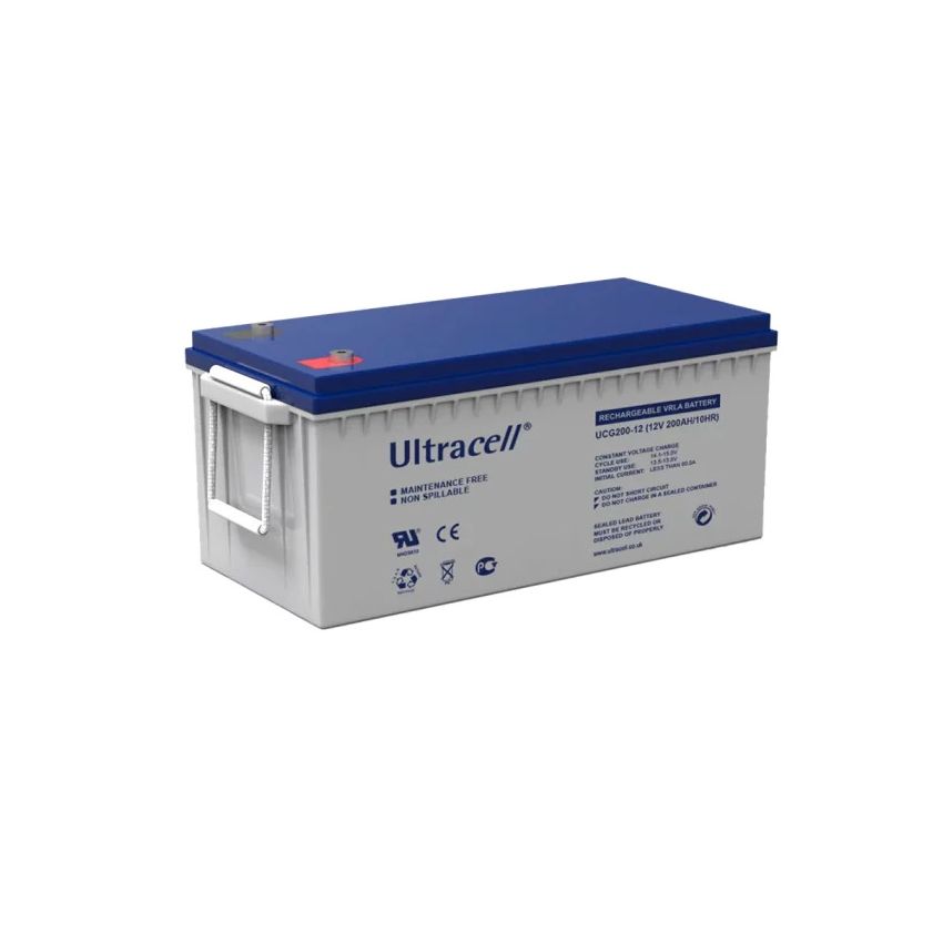 UCG200-12 - Ultracell, 200Ah, 12V, Lead-Acid Battery