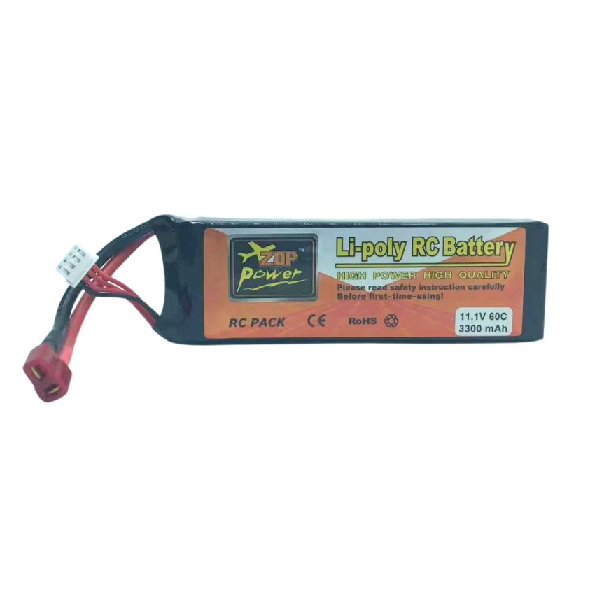 3s Li-Po Battery 60C, 3300mAh, 11.1V
