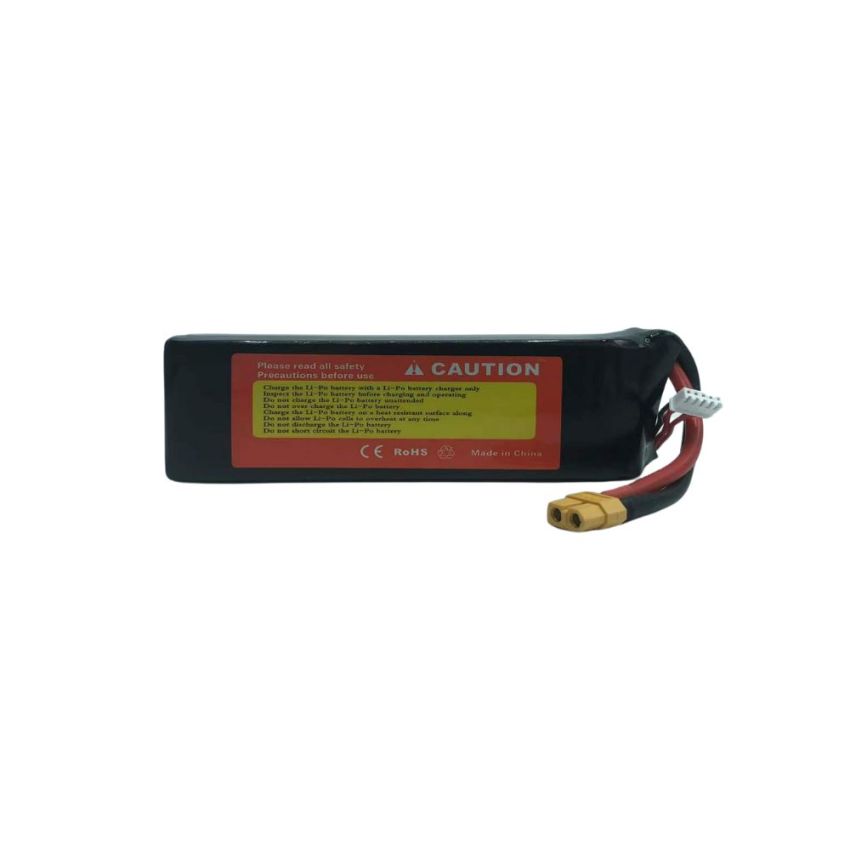 4s Li-Po Battery 25C, 10000mAh, 14.8V