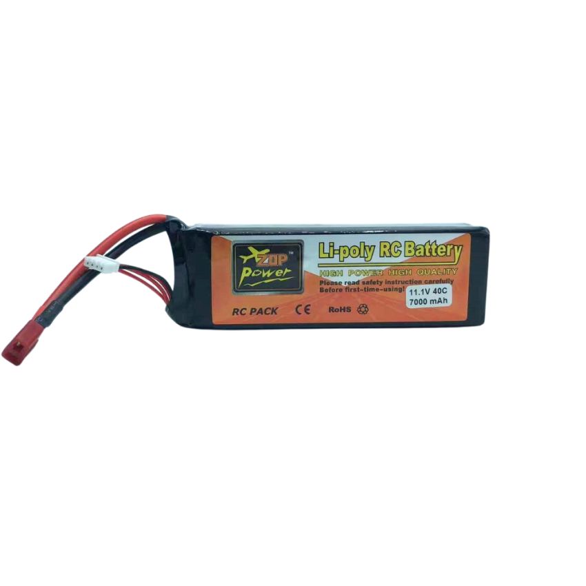 3s Li-Po Battery 40C, 7000mAh, 11.1V